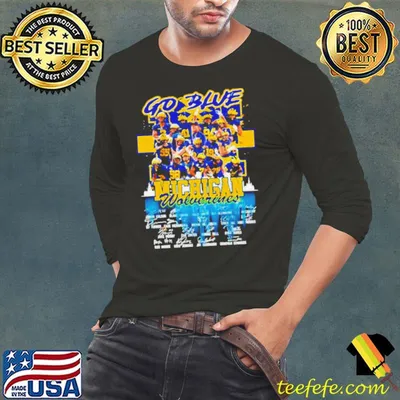 Go blue Michigan Wolverines signatures shirt