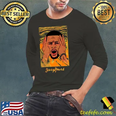 Golden State Warriors Stephen Curry Scary Hours shirt