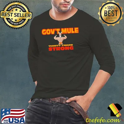 Government Mule 30 Years Strong Tour 2024 Performance Schedule shirt