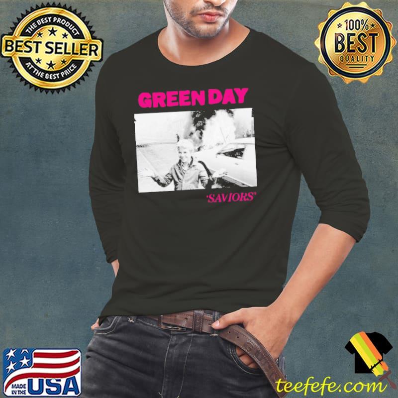 Green Day Saviors Album Cover shirt Green Day Saviors Album Cover shirt