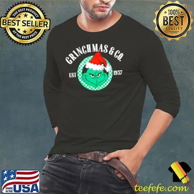 Grinchmas and Co Grinch face shirt