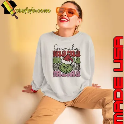 Grinchy mama Grinch shirt