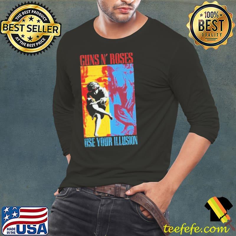 Guns N Roses Use Your Illusion Shirt Long Sleeve Tee Guns N Roses Use Your Illusion Shirt Long Sleeve Tee