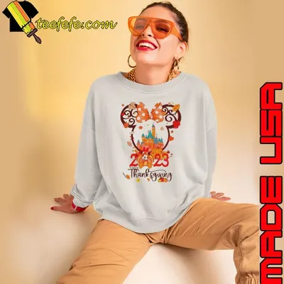 Happy thanksgiving mickey pumpkins 2023 shirt