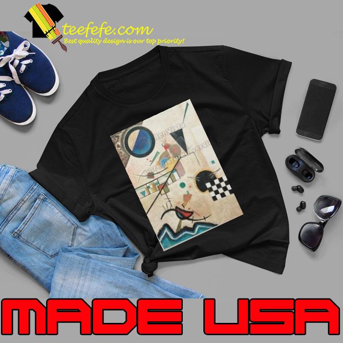 HD Contrasting Sounds by Wassily Kandinsky Shirt Unisex HD Contrasting Sounds by Wassily Kandinsky Shirt Unisex