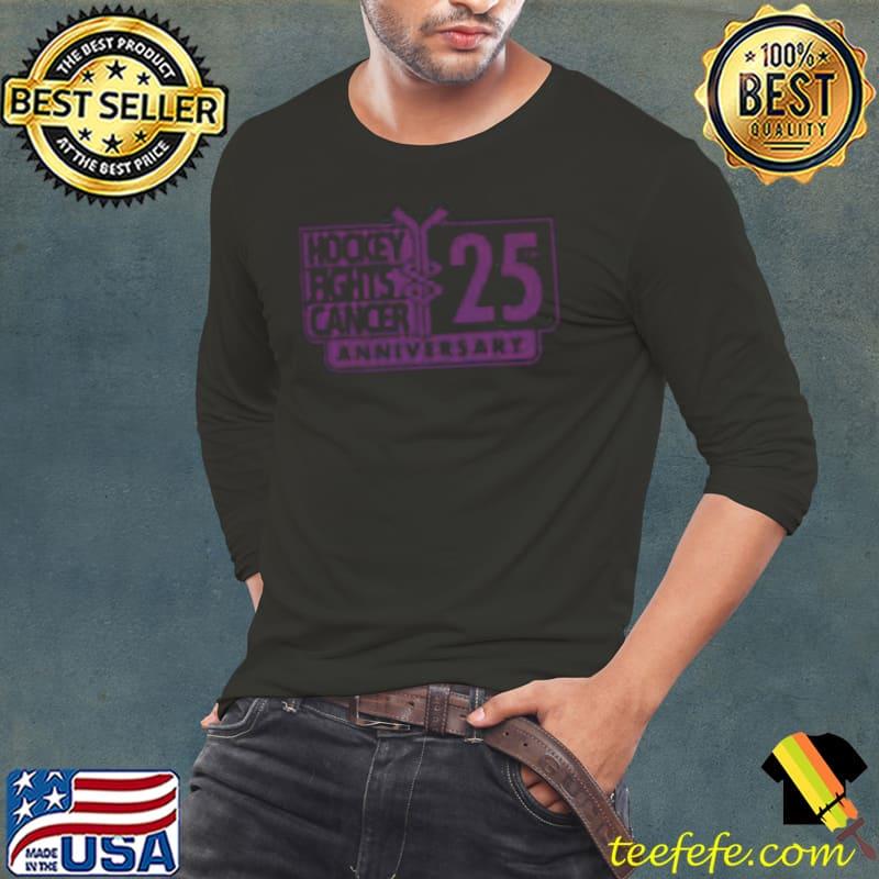 Hockey Fights Cancer 25th Anniversary shirt