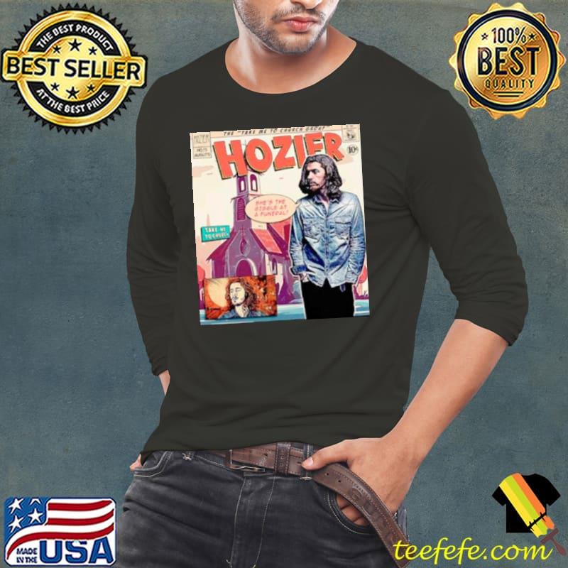 Hozier Comic take me to church album world tour shirt