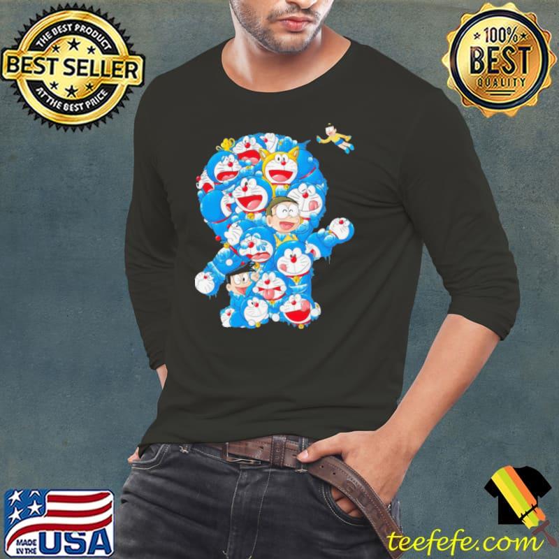 Icons Cat Doraemon s Long Sleeve Tee Icons Cat Doraemon s Long Sleeve Tee