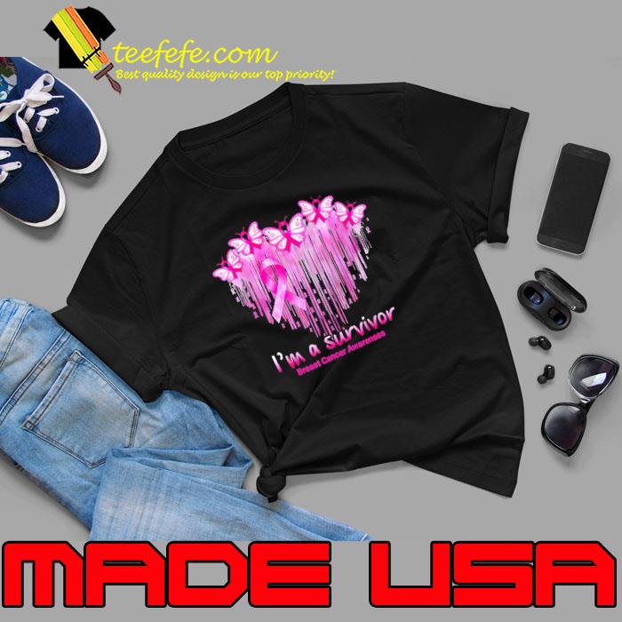 I'm A Survivor Breast Cancer Awareness Heart Watercolor s Unisex I'm A Survivor Breast Cancer Awareness Heart Watercolor s Unisex