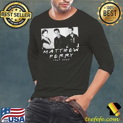 In Memories Of Chandler Bing Matthew Perry Friends 2023 Shirt