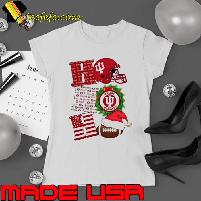 Indiana Hoosiers Ho Ho Ho Christmas shirt Indiana Hoosiers Ho Ho Ho Christmas shirt