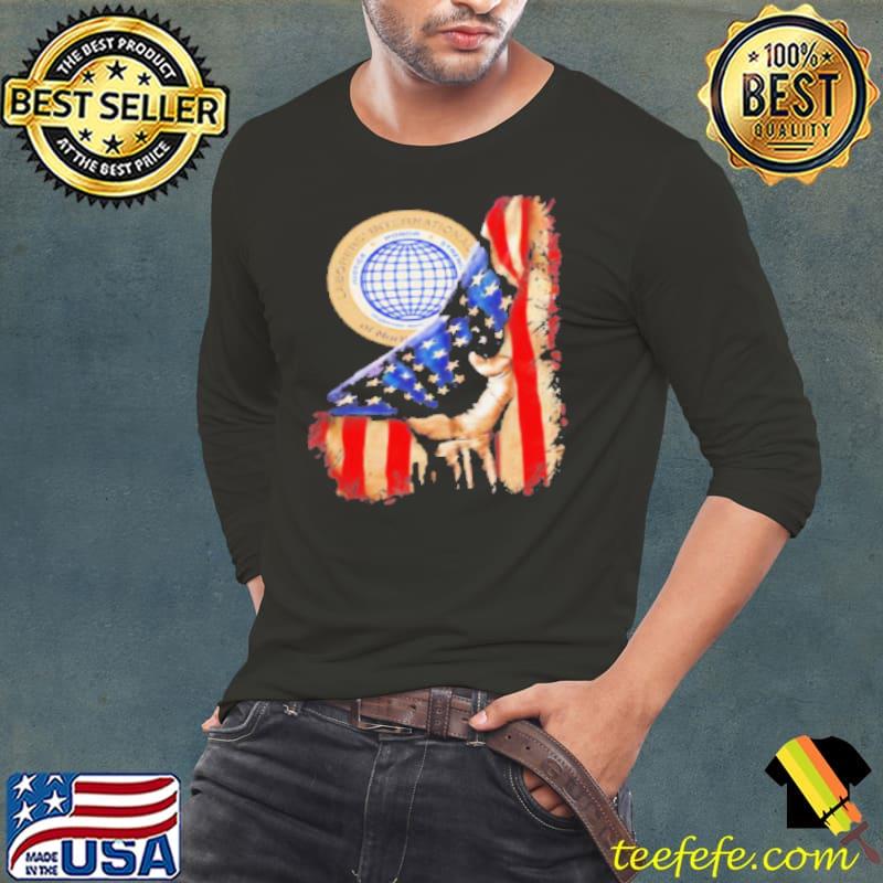 International Union Of North America American Flag Independence Day Shirt Long Sleeve Tee International Union Of North America American Flag Independence Day Shirt Long Sleeve Tee