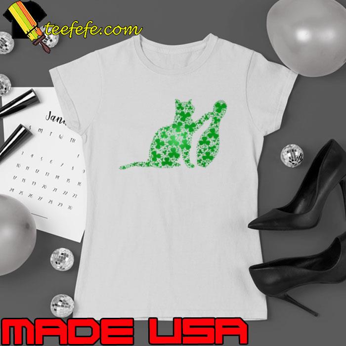 Irish Shamrock Cat Play Bowling Saint St.Patrick’S Shirt Ladies tee Irish Shamrock Cat Play Bowling Saint St.Patrick’S Shirt Ladies tee