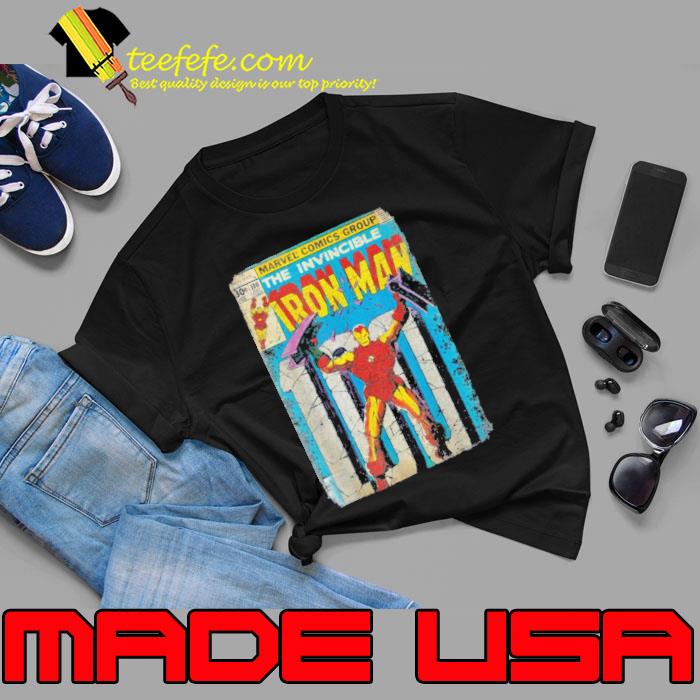Iron Man Classic Retro Comic Shirt Iron Man Classic Retro Comic Shirt