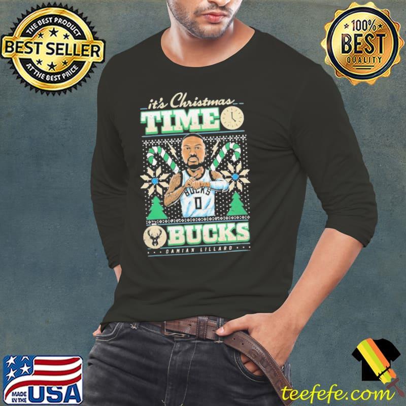 Item of the game damian lillard milwaukee bucks logo holiday Shirt Item of the game damian lillard milwaukee bucks logo holiday Shirt
