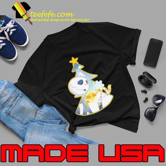 Jack Skellington Pine Tree Christmas Shirt Unisex Jack Skellington Pine Tree Christmas Shirt Unisex
