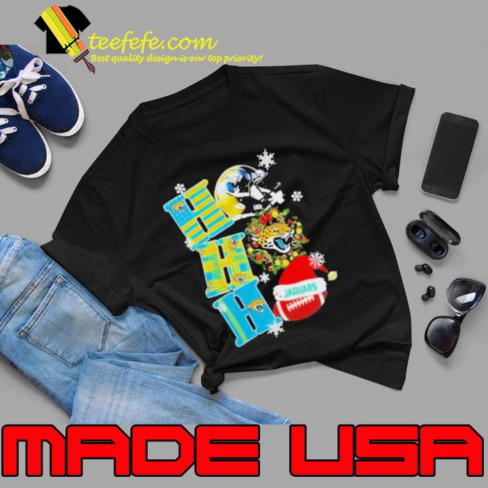 Jacksonville Jaguars Nfl Ho Ho Ho Christmas Shirt Unisex Jacksonville Jaguars Nfl Ho Ho Ho Christmas Shirt Unisex