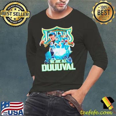 Jacksonville Jaguars we are all Duuuval signatures shirt
