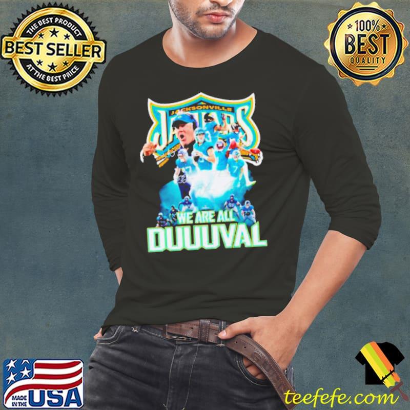Jacksonville Jaguars we are all Duuuval signatures shirt