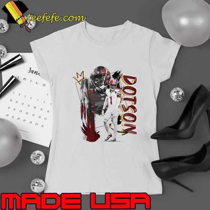 Jahan Dotson American football wide receiver for the Washington Commanders T-Shirt Jahan Dotson American football wide receiver for the Washington Commanders T-Shirt