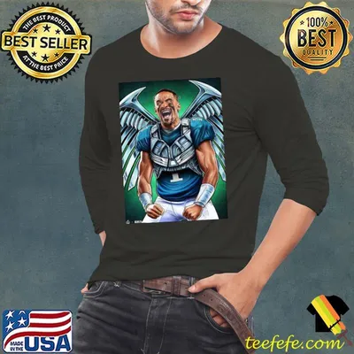 Jalen Hurts Winged Beast Poster Shirt
