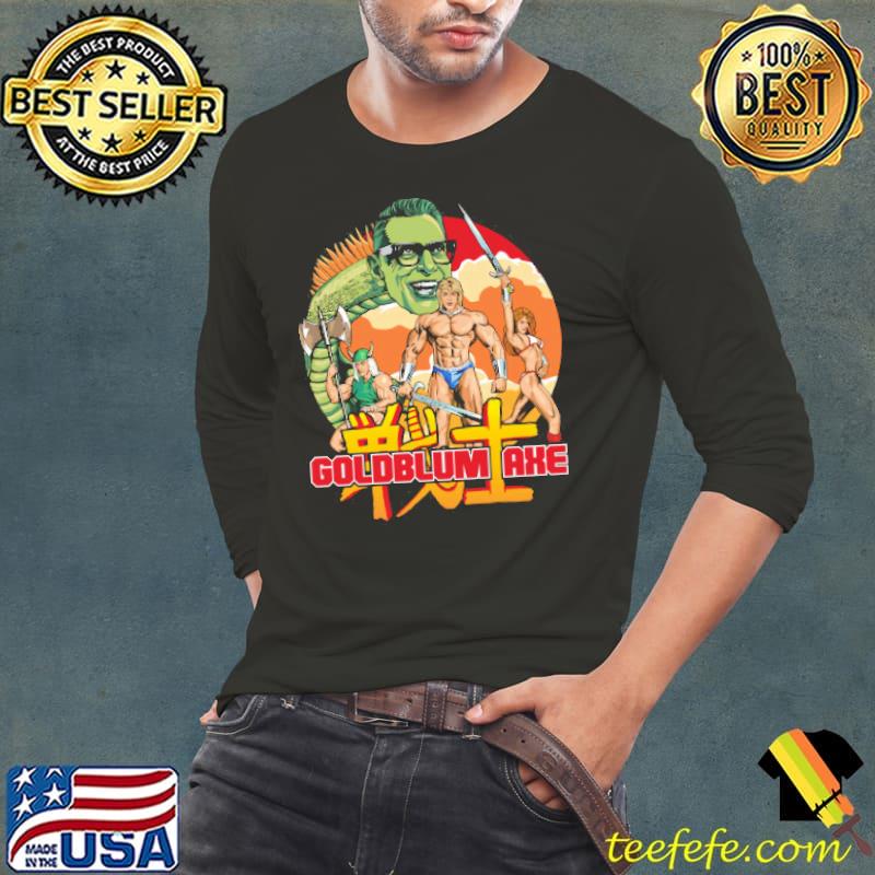 Jeff Goldblum Axe Shirt Long Sleeve Tee Jeff Goldblum Axe Shirt Long Sleeve Tee