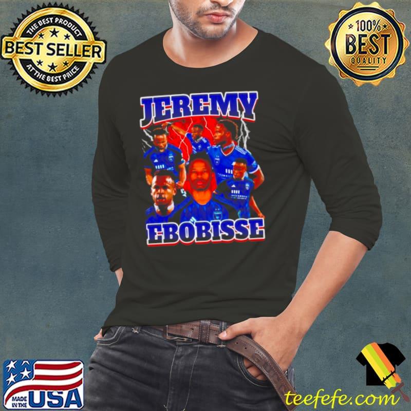 Jeremy Ebobisse San Jose Earthquakes Bootleg s Long Sleeve Tee Jeremy Ebobisse San Jose Earthquakes Bootleg s Long Sleeve Tee