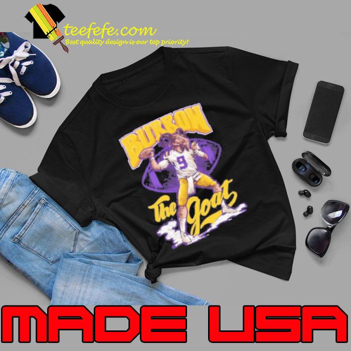 Joe Burrow Lsu Tigers Football The Goat Shirt Unisex Joe Burrow Lsu Tigers Football The Goat Shirt Unisex
