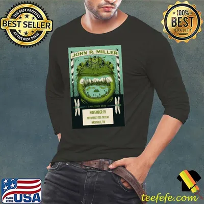John R. Miller Nov 19, 2023 3rd And Lindsley Nashville, TN poster shirt
