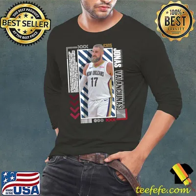 Jonas Valanciunas Lithuanian professional basketball player for the New Orleans Pelicans T-Shirt