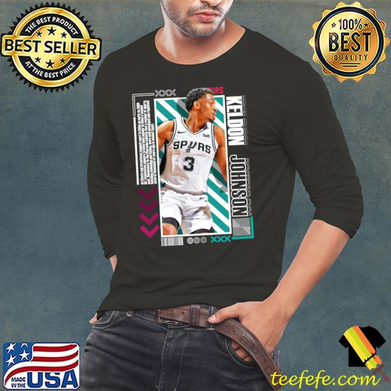Keldon Johnson American professional basketball player for the San Antonio Spurs T-Shirt