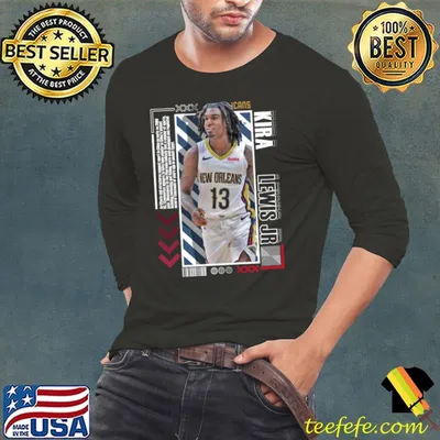 Kira Lewis Jr American professional basketball player for the New Orleans Pelicans T-Shirt