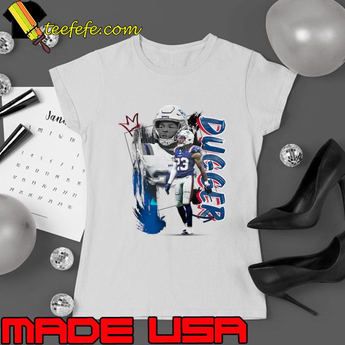 Kyle Dugger American football safety for the New England Patriots T-Shirt Ladies tee Kyle Dugger American football safety for the New England Patriots T-Shirt Ladies tee