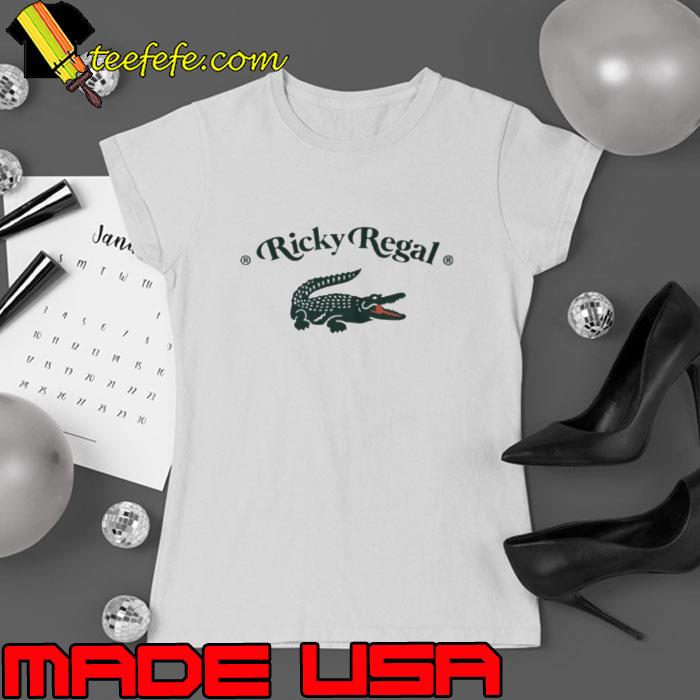Lacoste X Ricky Regal Shirt Ladies tee Lacoste X Ricky Regal Shirt Ladies tee