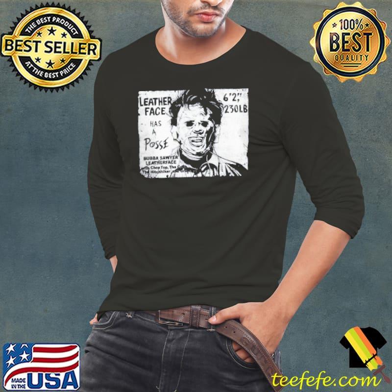 LEATHERFACE POSSE Shirt Long Sleeve Tee LEATHERFACE POSSE Shirt Long Sleeve Tee