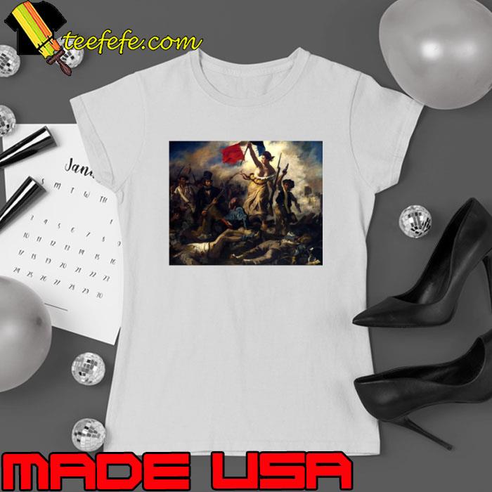 Liberty Leading The People By Eugène Delacroix s Ladies tee Liberty Leading The People By Eugène Delacroix s Ladies tee