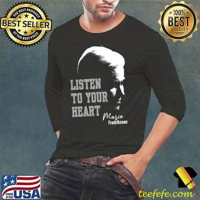 Listen To YOur heart Marie's Melodic Silhouette T-Shirt