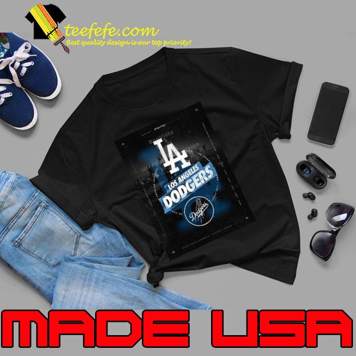 Los Angeles Dodgers City Skyline Stacked Unisex Los Angeles Dodgers City Skyline Stacked Unisex
