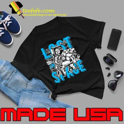 Lost In Space Astronaut Graphic shirt