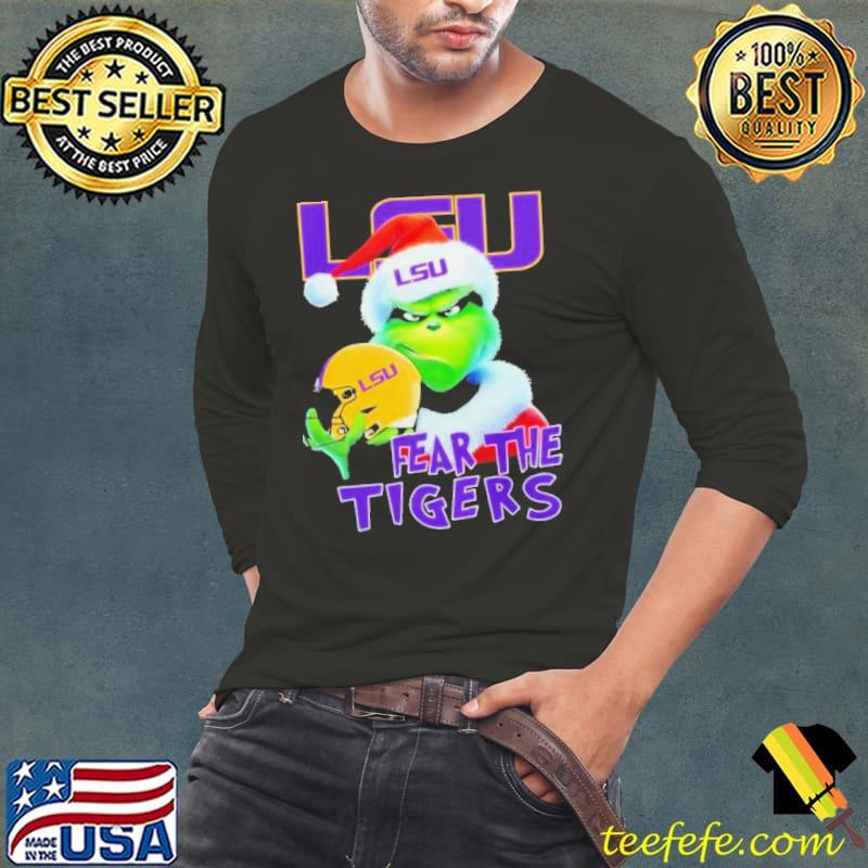LSU Tigers Grinch Fear The Christmas 2023 shirt