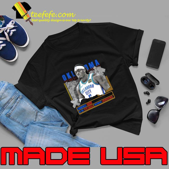 Luguentz Dort Canadian professional basketball player for the Oklahoma City Thunder T-Shirt Unisex Luguentz Dort Canadian professional basketball player for the Oklahoma City Thunder T-Shirt Unisex