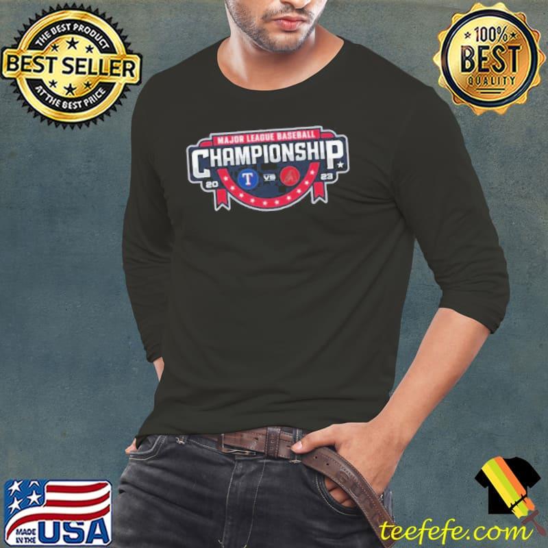 Major League Baseball Championship Texas Rangers vs Arizona Diamondbacks s Long Sleeve Tee Major League Baseball Championship Texas Rangers vs Arizona Diamondbacks s Long Sleeve Tee