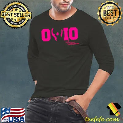 Marcus Hall Ohio State signature shirt