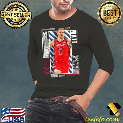 Matt Ryan American professional basketball player for the New Orleans Pelicans T-Shirt