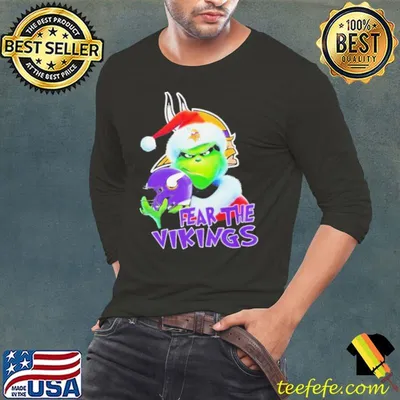 Minnesota Vikings Grinch Fear The Christmas 2023 shirt