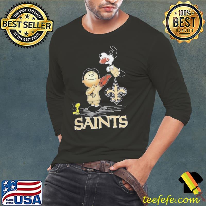 New orleans saints the Peanuts Christmas 2023 Shirt Long Sleeve Tee New orleans saints the Peanuts Christmas 2023 Shirt Long Sleeve Tee