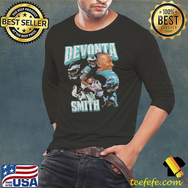 NFL Philadelphia Eagles Devonta Smith Fullprinted Shirt Long Sleeve Tee NFL Philadelphia Eagles Devonta Smith Fullprinted Shirt Long Sleeve Tee