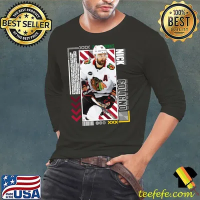 Nick Foligno American professional ice hockey left winger and alternate Blackhawks T-Shirt