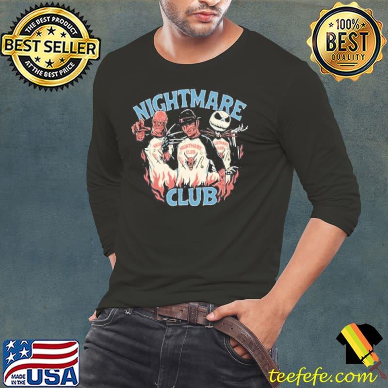 Nightmare Club Shirt Long Sleeve Tee Nightmare Club Shirt Long Sleeve Tee