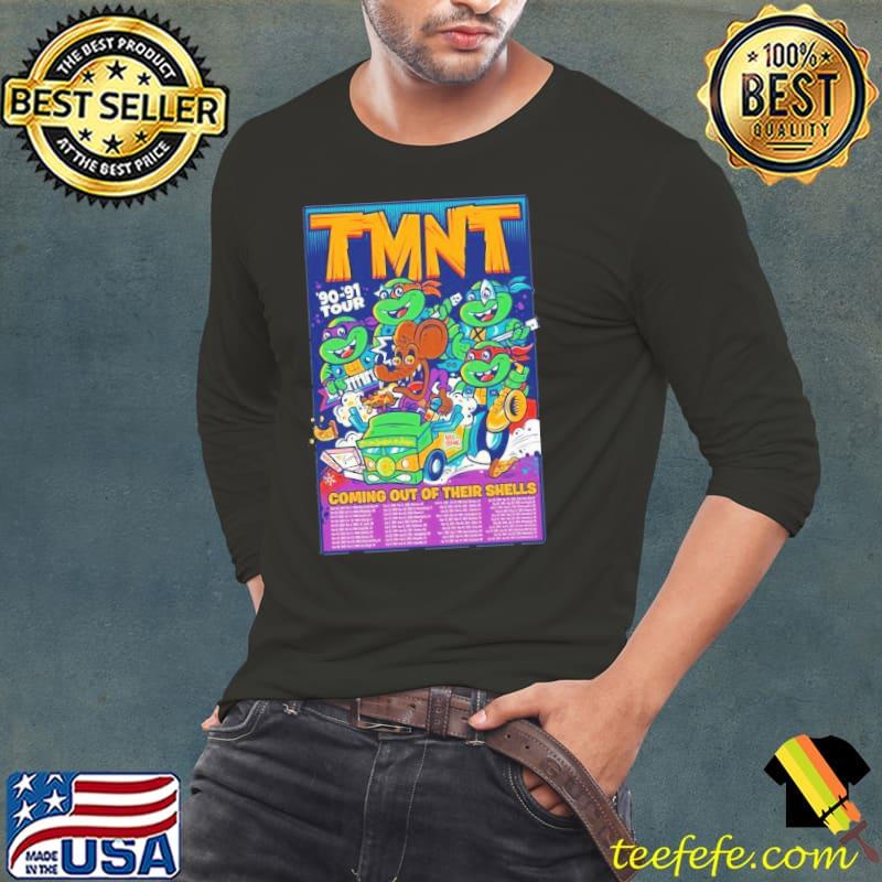 Ninja Turtle TMNT coming out of their shells poster s Long Sleeve Tee Ninja Turtle TMNT coming out of their shells poster s Long Sleeve Tee